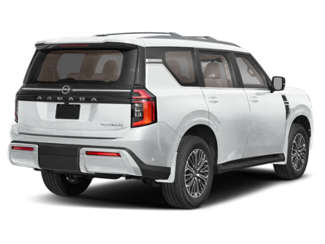 New 2027 Aspen White TriCoat Nissan Platinum image 2