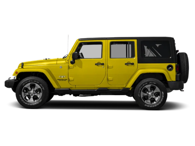 Used 2015 Baja Yellow Jeep Unlimited Sahara image 3