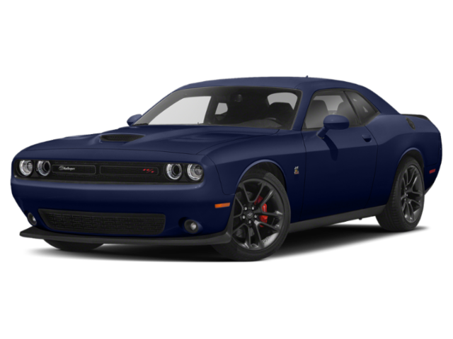 Indigo Blue 2019 Dodge Challenger R/T Scat Pack RWD Coupe Rear-Wheel Drive 8-Speed Automatic