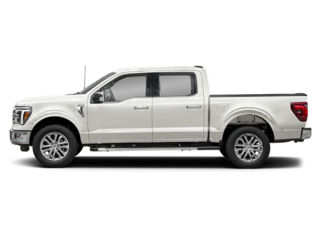 New 2025 Star White Metallic Tri-Coat Ford Lariat image 3