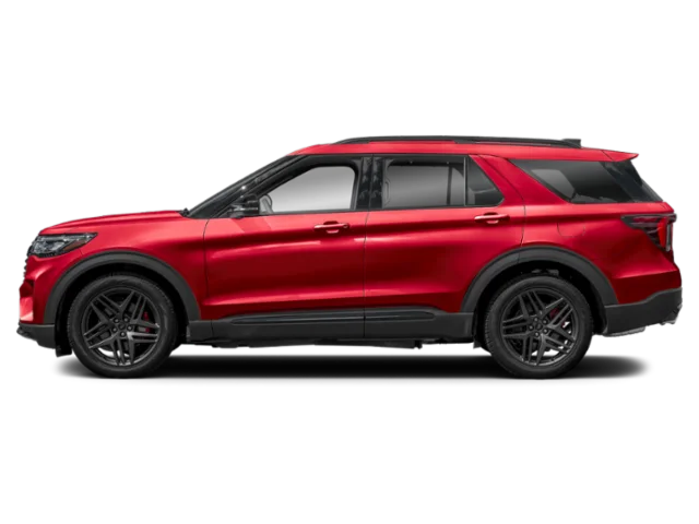 New 2026 Rapid Red Metallic Tinted Clearcoat Ford ST image 3