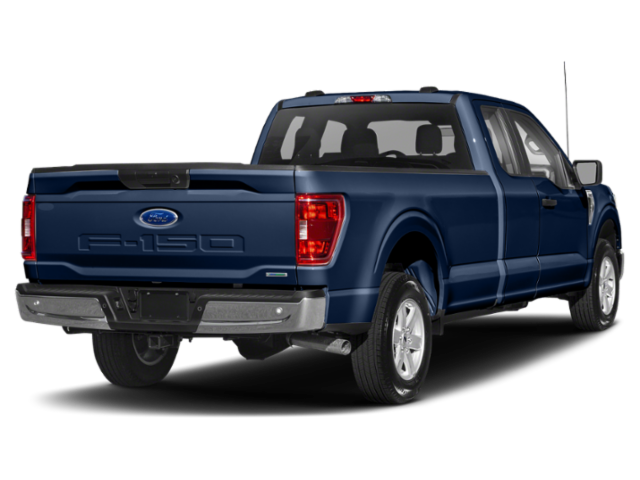 Used 2022 Antimatter Blue Metallic Ford XLT image 2