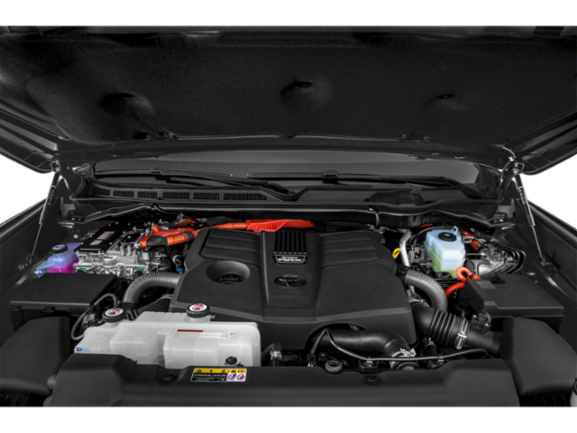 Used 2023 Midnight Black Metallic Toyota Limited Hybrid image 10