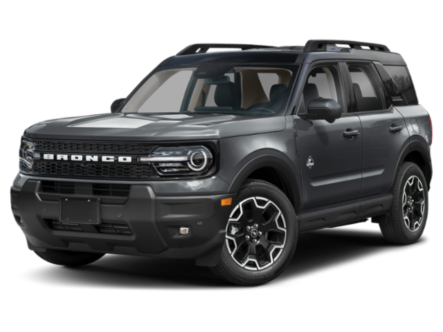 New 2025 Carbonized Gray Metallic Ford Outer Banks image 1