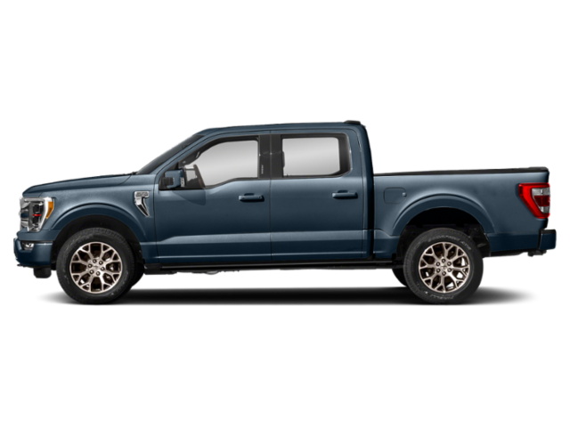 Used 2022 Antimatter Blue/Stone Gray Ford King Ranch image 3