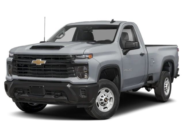 New 2026 Grey Chevrolet work truck image 1