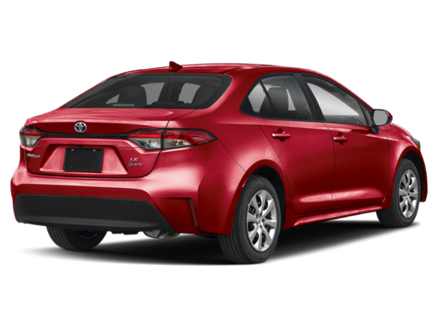 New 2026 Ruby Flare Pearl Toyota Hybrid LE image 2