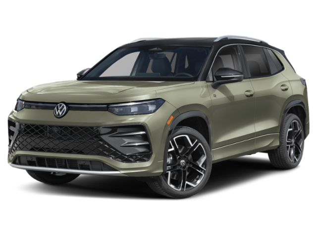 New 2026 Avocado Green  W/Black Roof Volkswagen SEL R-Line Turbo 4MOTION image 1