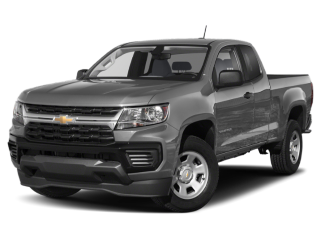 Used 2021 Gray Chevrolet Work Truck image 1