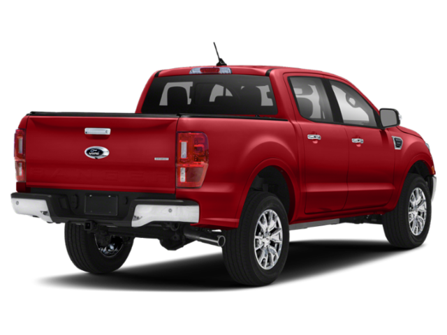 Used 2020 Rapid Red Metallic Tinted Clearcoat Ford LARIAT image 2