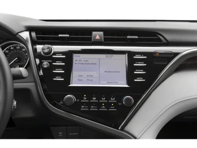 Used 2020 White Toyota LE image 7