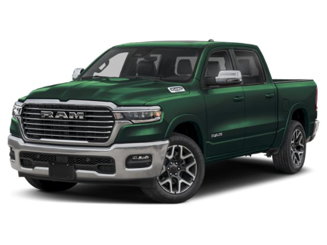 New 2027 Serrano-Green Metallic Exterior Paint Ram LARAMIE image 10