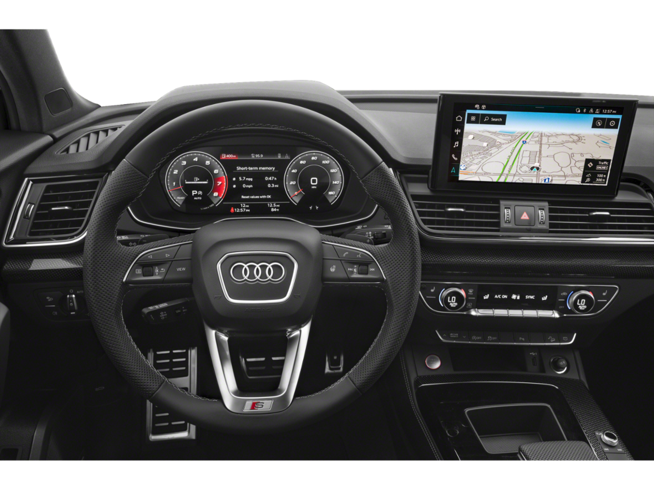 Used 2023 Daytona Gray Pearl Effect Audi Premium Plus image 4