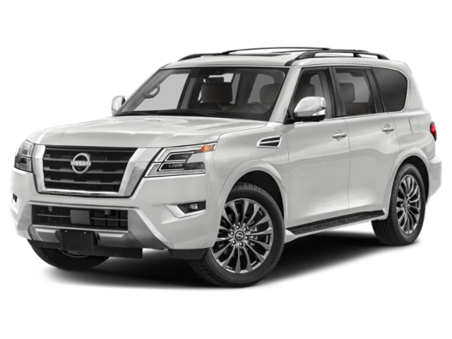 Used 2023 Aspen White Tricoat Nissan Platinum image 1
