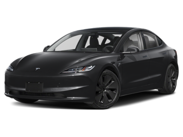 Used 2025 SOLID BLACK Tesla Long Range image 1