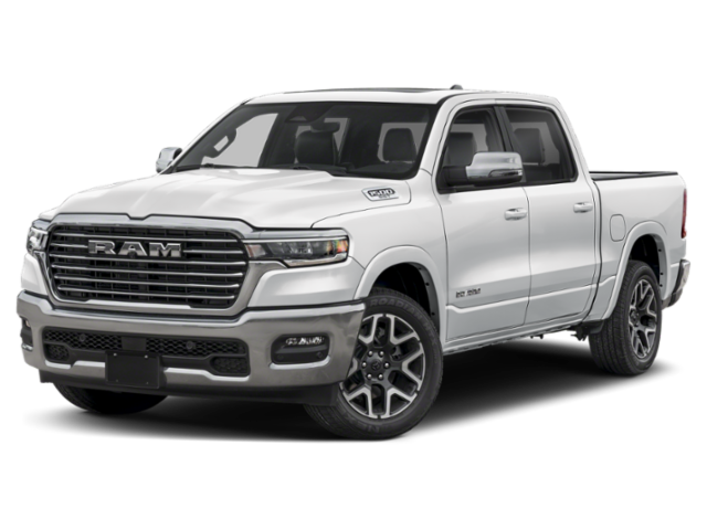 New 2026 Bright White Clear-Coat Exterior Paint RAM LARAMIE image 22