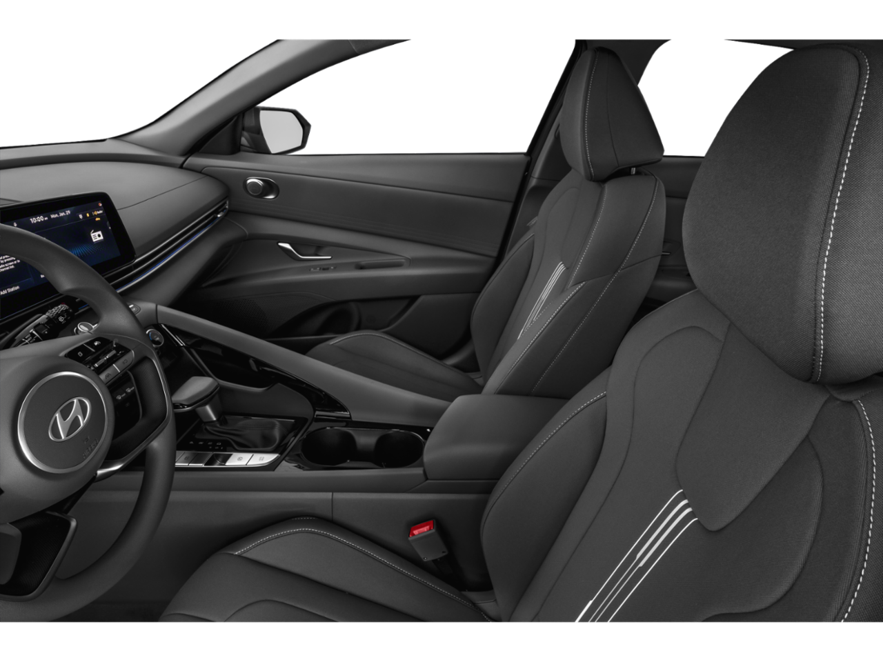 New 2026 Serenity White Hyundai Blue image 6