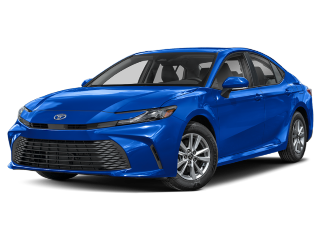 Used 2025 Reservoir Blue Toyota LE image 1