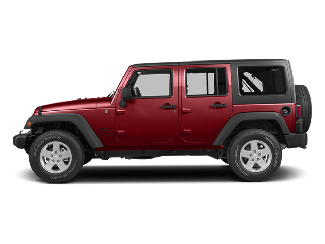 Used 2014 Flame Red Clearcoat Jeep Sahara image 3