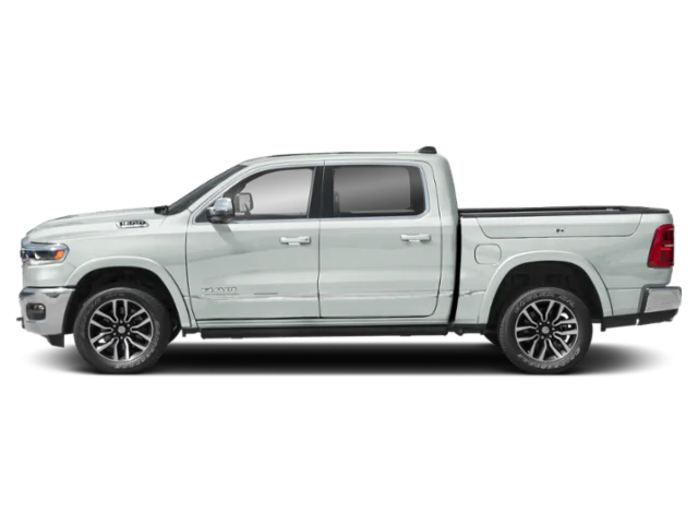 New 2026 Ivory White Tri-Coat Pearl-Coat Exterior Paint RAM Limited Longhorn image 12