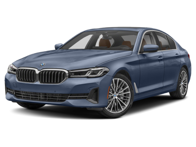 Used 2023 Arctic Race Blue Metallic BMW 530i image 2