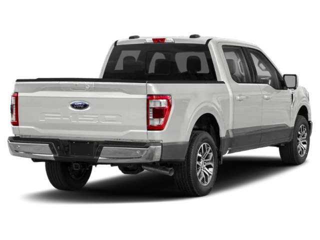 Used 2022 Oxford White Ford Lariat image 2