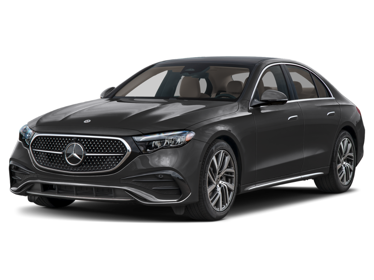 New 2027 Graphite Grey Metallic Mercedes-Benz E 450 4MATIC® Sedan image 1