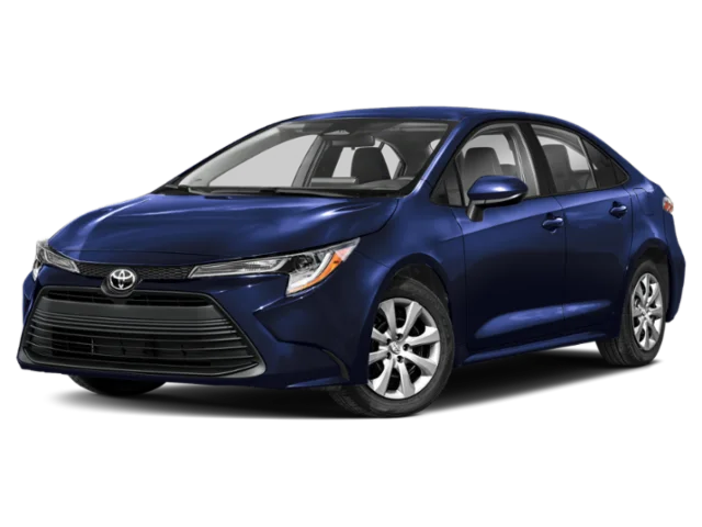 Used 2024 Blue Toyota LE image 1