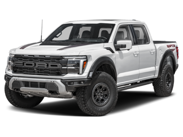 Used 2025 White Metallic Ford Raptor image 9