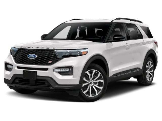 Used 2021 White Metallic Ford ST image 1