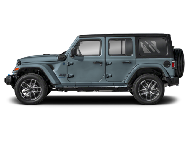 Used 2024 Gray Jeep Rubicon 4xe image 3