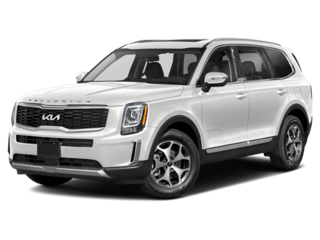 Used 2022 Glacial White Pearl Kia EX image 1