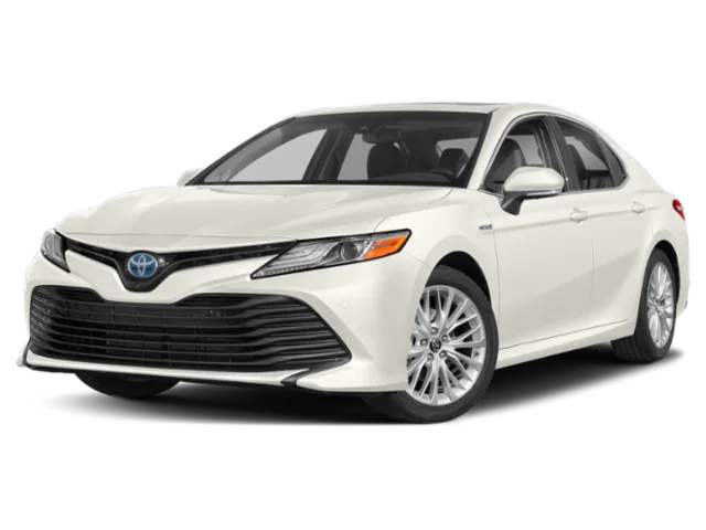 Used 2018 Super White Toyota Hybrid SE image 1