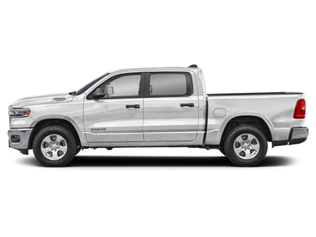 New 2026 Bright White Clearcoat RAM Lone Star image 3