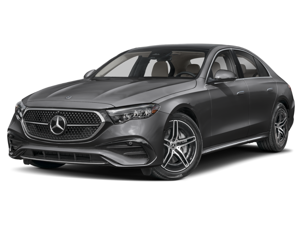 New 2027 Graphite Grey Metallic Mercedes-Benz E 450 4MATIC® Sedan image 1