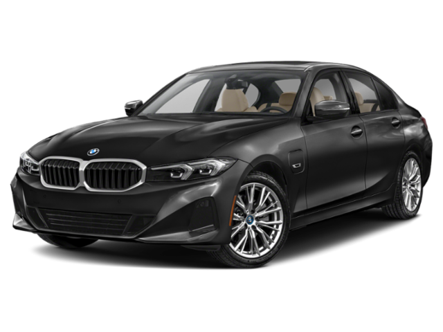 Used 2023 Black Sapphire Metallic BMW 330e iPerformance image 2