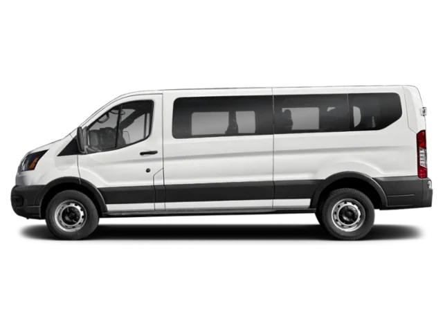 New 2027 Oxford White Ford Passenger Van XLT image 2