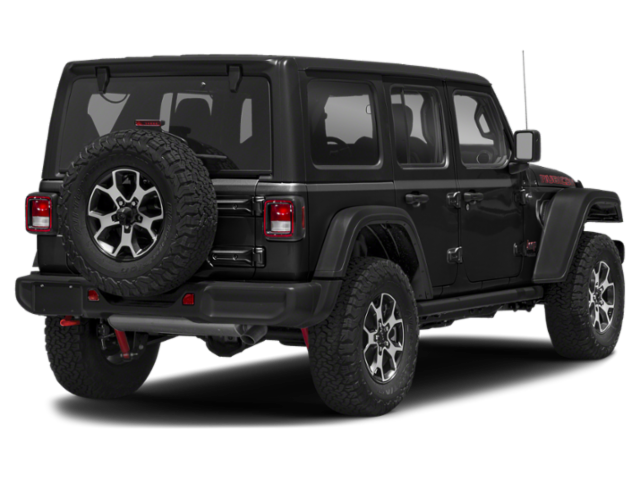Used 2021 Black Clearcoat Jeep Unlimited Rubicon image 3