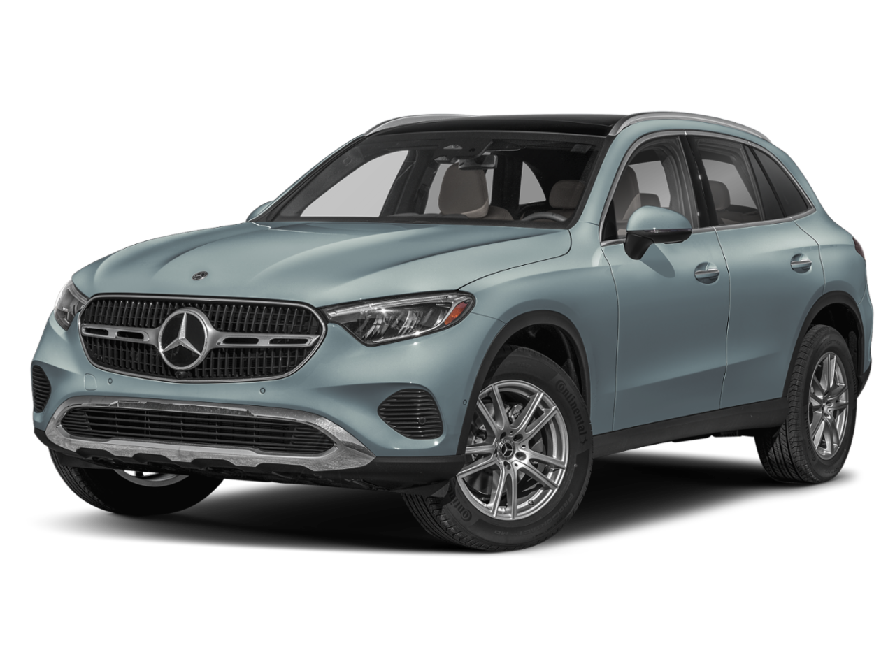 New 2027 Verde Silver Metallic Mercedes-Benz GLC 300 SUV image 1