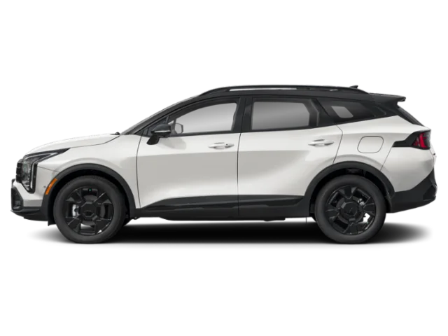 New 2027 Glacial White Pearl / Black Ro Kia X-Line image 3