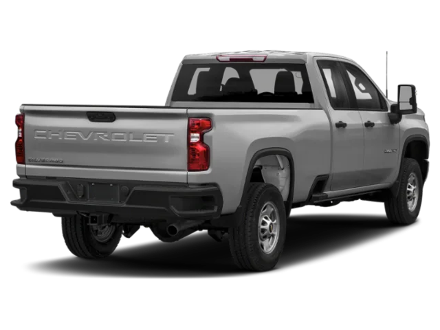 Used 2022 Silver Chevrolet Work Truck image 2