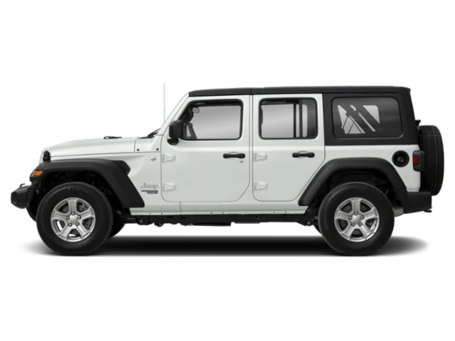 Used 2021 White Jeep Unlimited Sport S image 7
