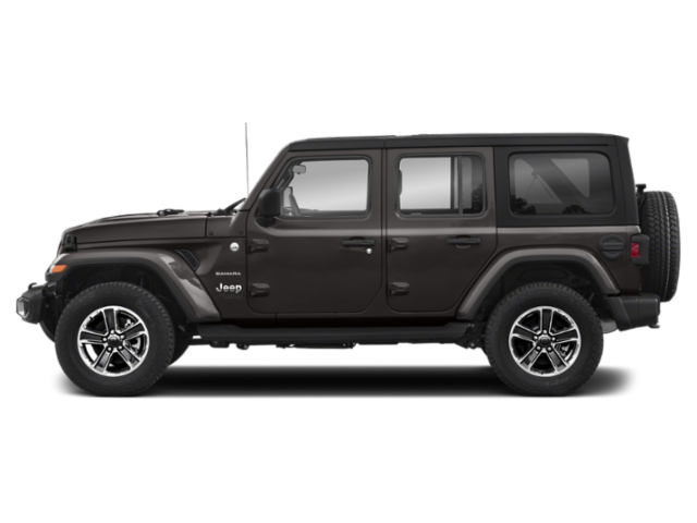 Used 2020 Granite Crystal Metallic Clearcoat Jeep Unlimited Sahara image 4
