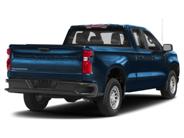 Used 2022 Northsky Blue Metallic Chevrolet WT image 2