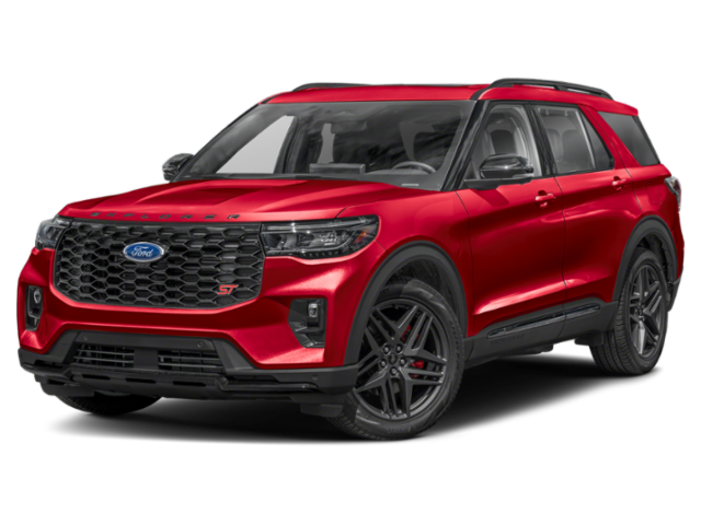 New 2025 Rapid Red Metallic Tinted Clearcoat Ford ST image 1