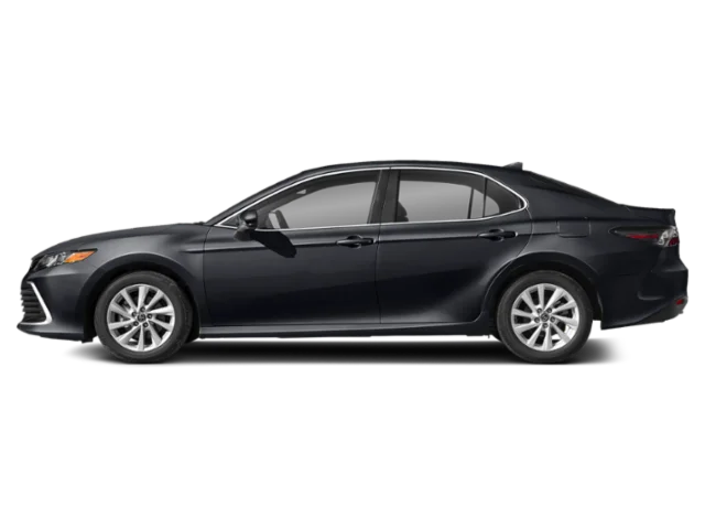 Certified Used 2021 Black Toyota LE image 3