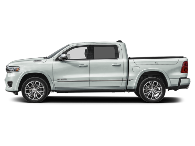 New 2026 Ivory White Tri-Coat Pearl-Coat Exterior Paint Ram Tungsten image 3