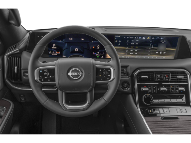 New 2026 Everest White TriCoat / Super Black Two-tone Nissan Platinum Reserve image 9