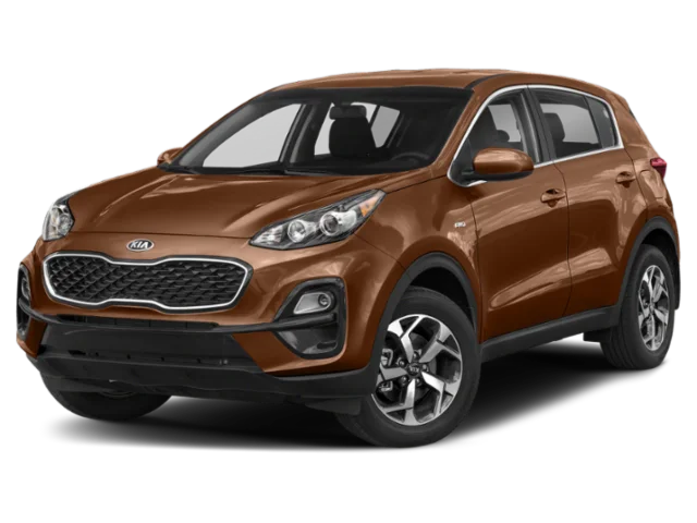 Used 2020 Burnished Copper Kia LX AWD image 1
