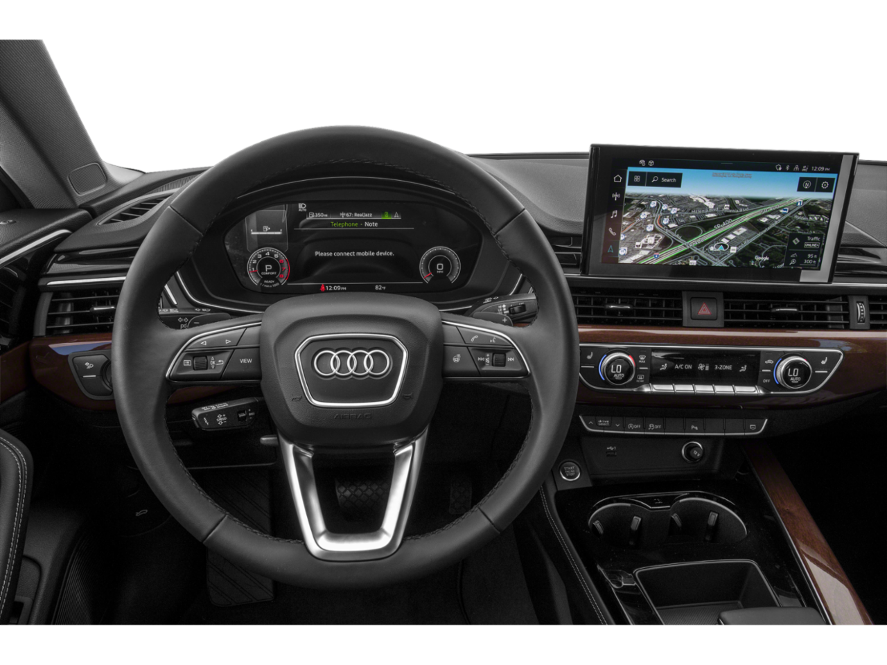 Used 2023 Glacier White Metallic Audi Premium Plus image 4